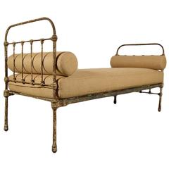 Antique French Iron Frame Daybed 6
