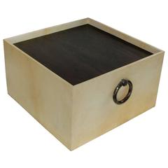 Square Parchment Coffee Table