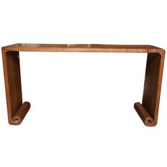 Scroll Console Table