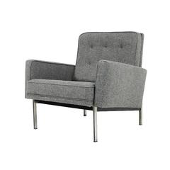 Beautiful 1950s Florence Knoll Parallel Bar Lounge Chair, Mid-Century Modern 4