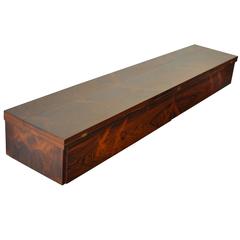 Flip-Top Rosewood Console by Arne Hovmand-Olsen