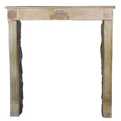 18th Century original antique fireplace mantle 3