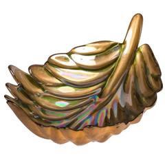 Italian Glass Fruit Bowl