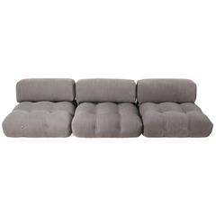 Mario Bellini B&B Italia Camaleonda Modular Sofa, Grey, 1970s