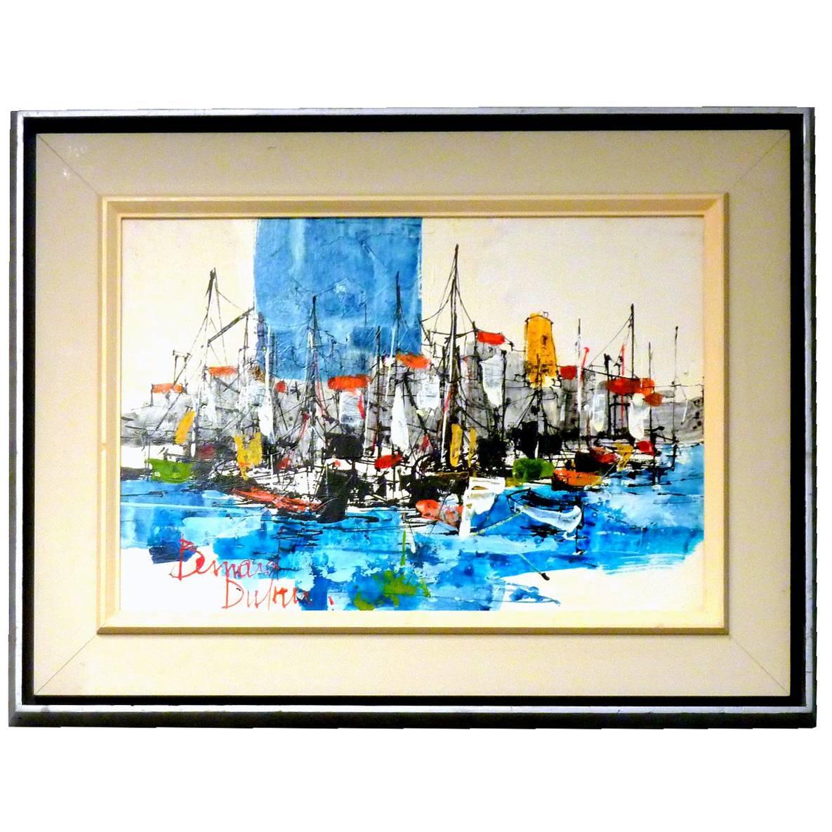 Painting by Bernard Dufour For Sale