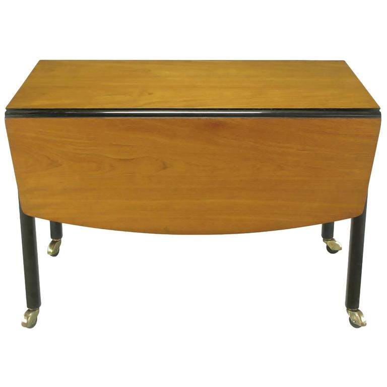 Baker New World Collection Dropleaf Dining Table at 1stDibs