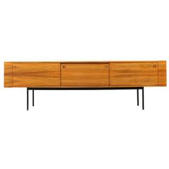 Used Mid Century Modern Walnut Architects Minimalist Sideboard, Germany 1960s