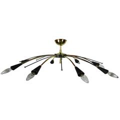 Stilnovo Style Flush Mount Chandelier 