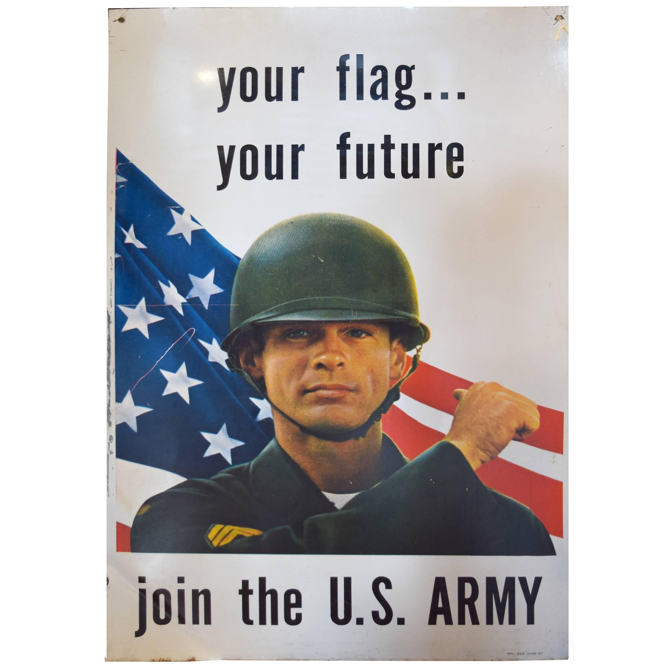 United States Army Recruitment Sign