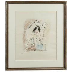 Series of Circus Girl Lithographs by Marcel Vertes 6
