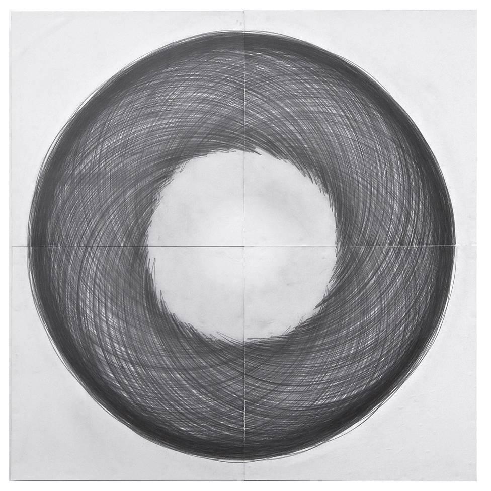 Tony Orrico "Penwald: 1: 1 Círculo" Obra de arte