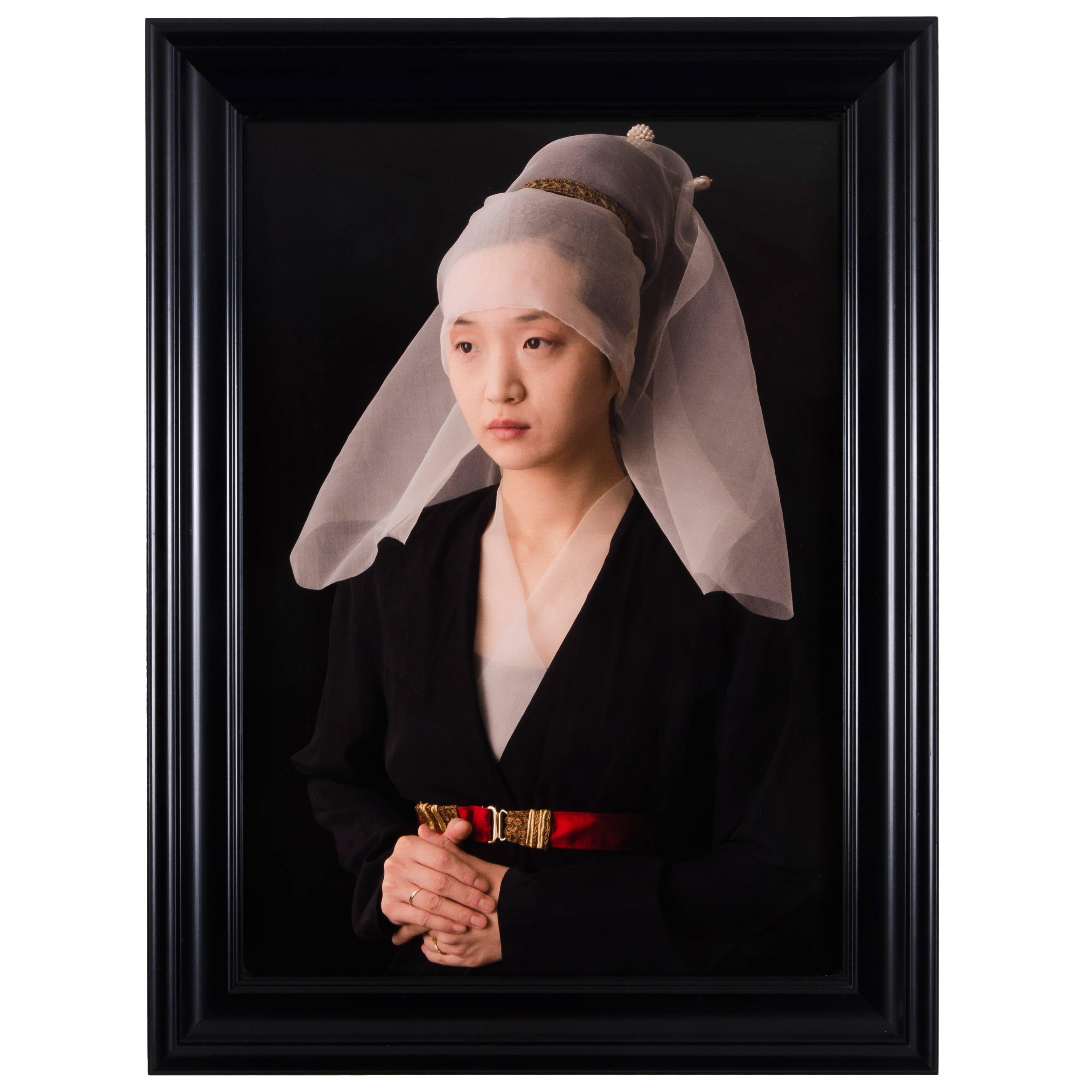 Ode to Van der Weyden’s Portrait of a Lady Edition 4 of 7 For Sale