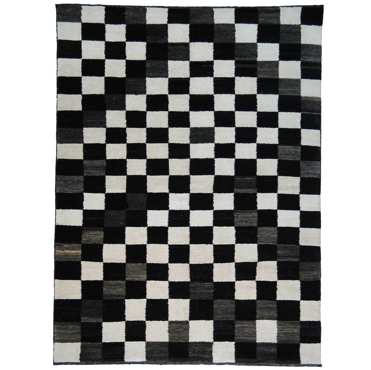 "Chessboard" Modern Carpet For Sale