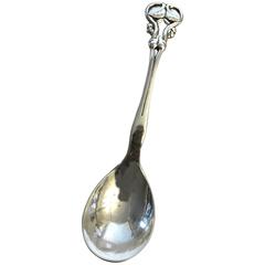 Georg Jensen Ornamental Silver Spoon #60