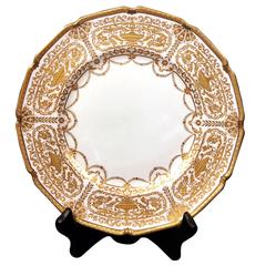 Magnifique ensemble de 12 assiettes anglaises Royal Doulton du début du XXe siècle