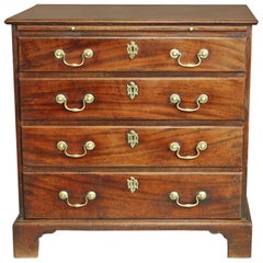 Rare George II Mahogany Chest of Drawers of Small Proportions and Fine Patina