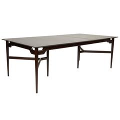 Mahogany Dining Extension Table in the Style of Tommi Parzinger, circa 1960s 9