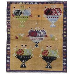 "Five Bouquet" Tulu Rug 2