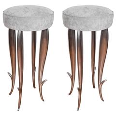 Cast Aluminum "Royalton" Stool 3