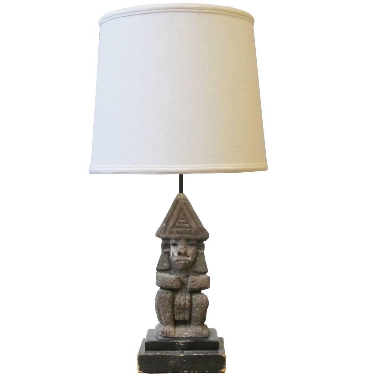 Tiki Table Lamp For Sale