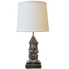 Retro Tiki Table Lamp