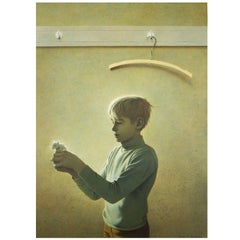 Vintage Robert Vickrey, Pet Mouse, 1981