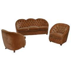 1930s Sofa and Chairs