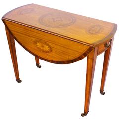 Georgian Revival George III Style Pembroke Table 7