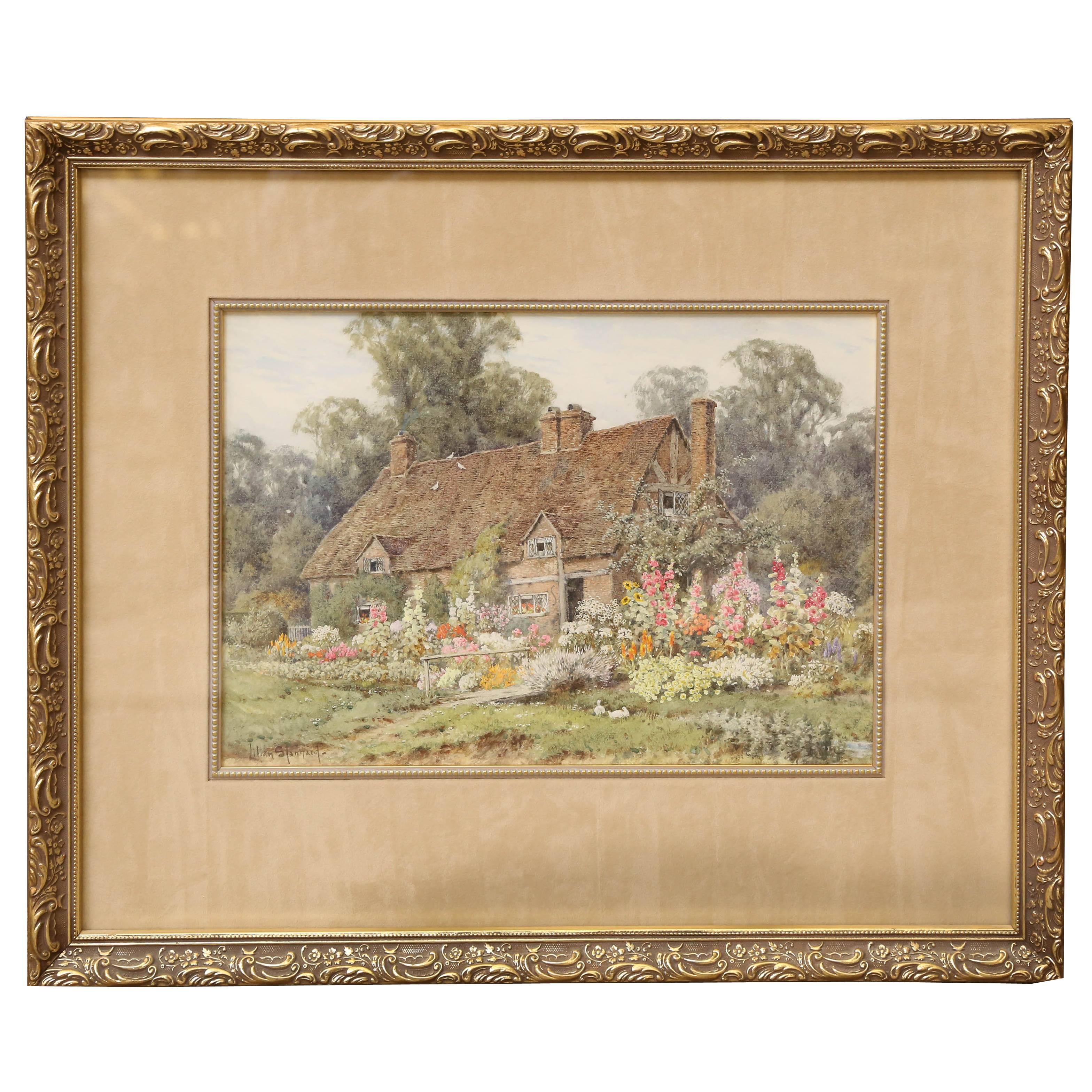 Painting by Stannard Lilian of Bredford For Sale
