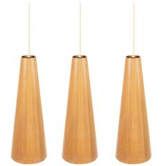 Jørgen Wolf Ceiling Lamps in Oregon Pine 2