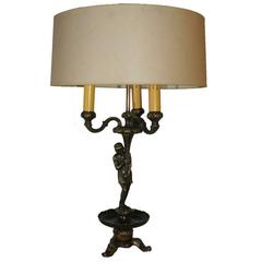 Neoclassic Table Lamp Attributed to Caldwell 12