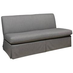Macrae Armless Loveseat by Robert Brown in Wool Tweed 7