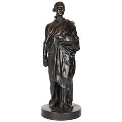 Patinated Bronze Figure of President George Washington