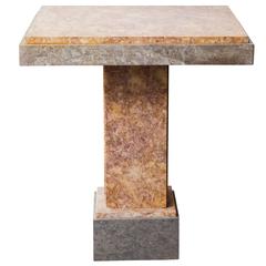 French Art Deco Marble Console Table 3