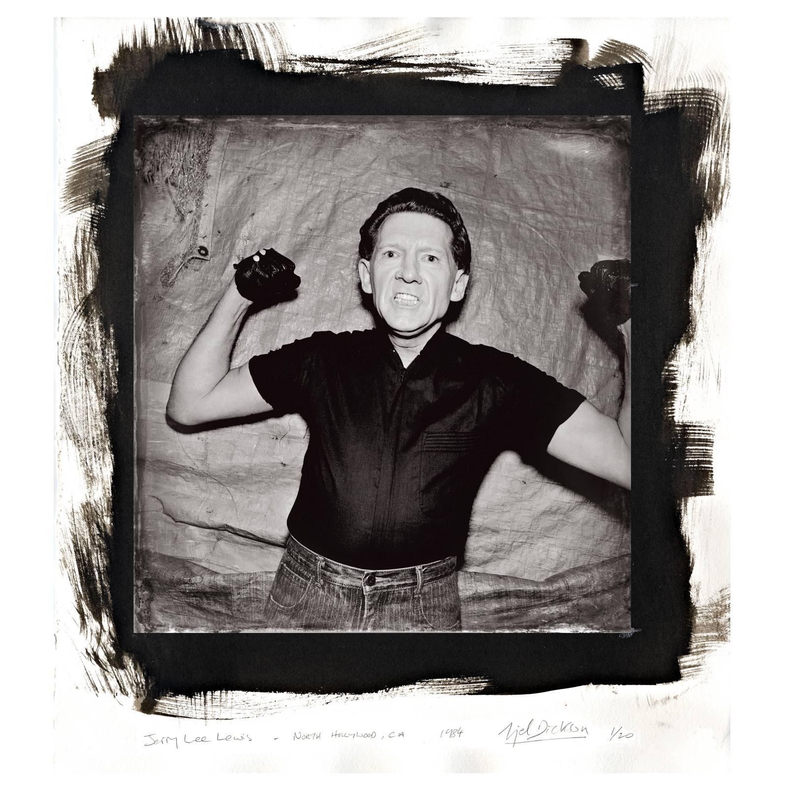 Jerry Lee Lewis Backstage, The Palomino Club, N.Hollywood by Nigel Dickson For Sale