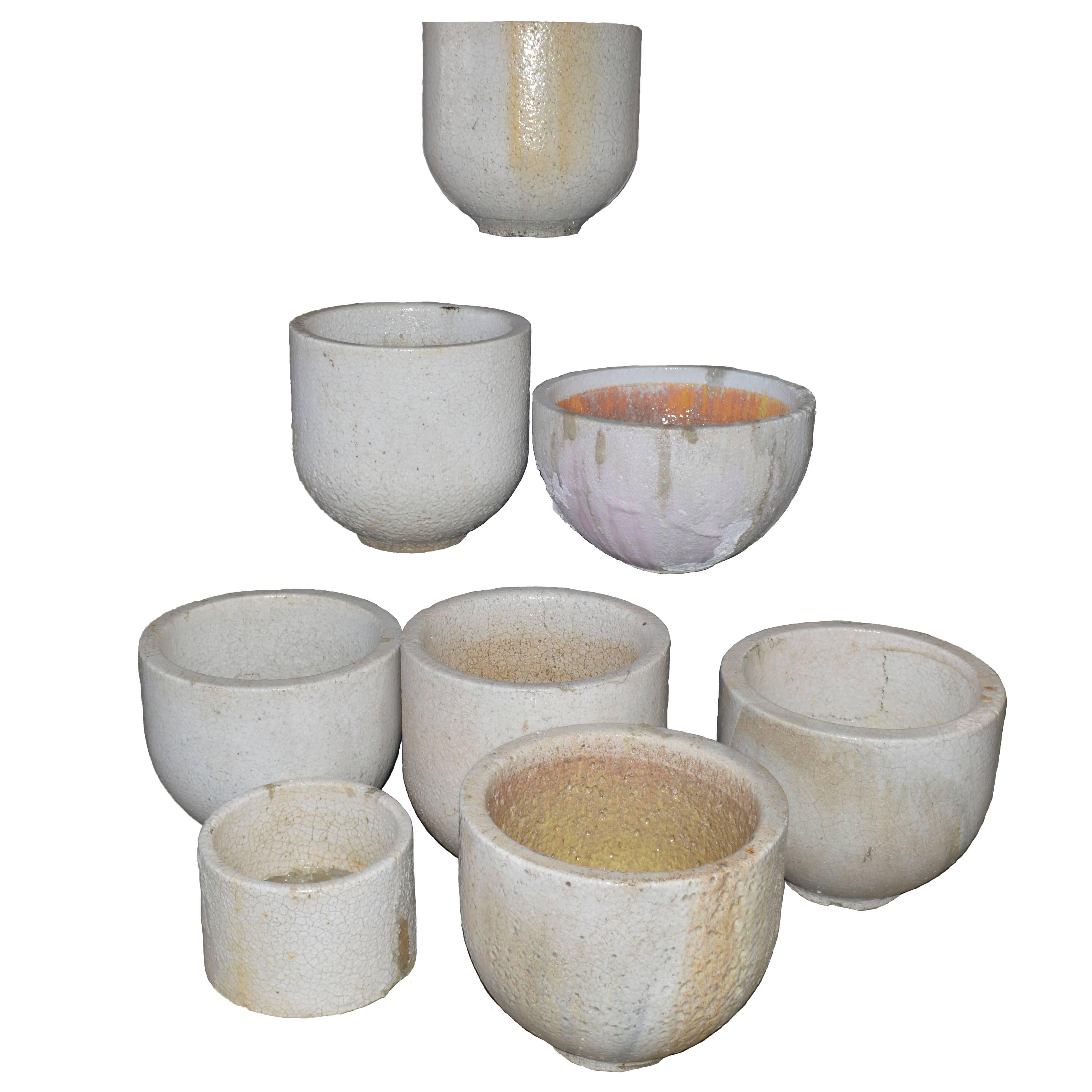 Round Crucible Planters For Sale