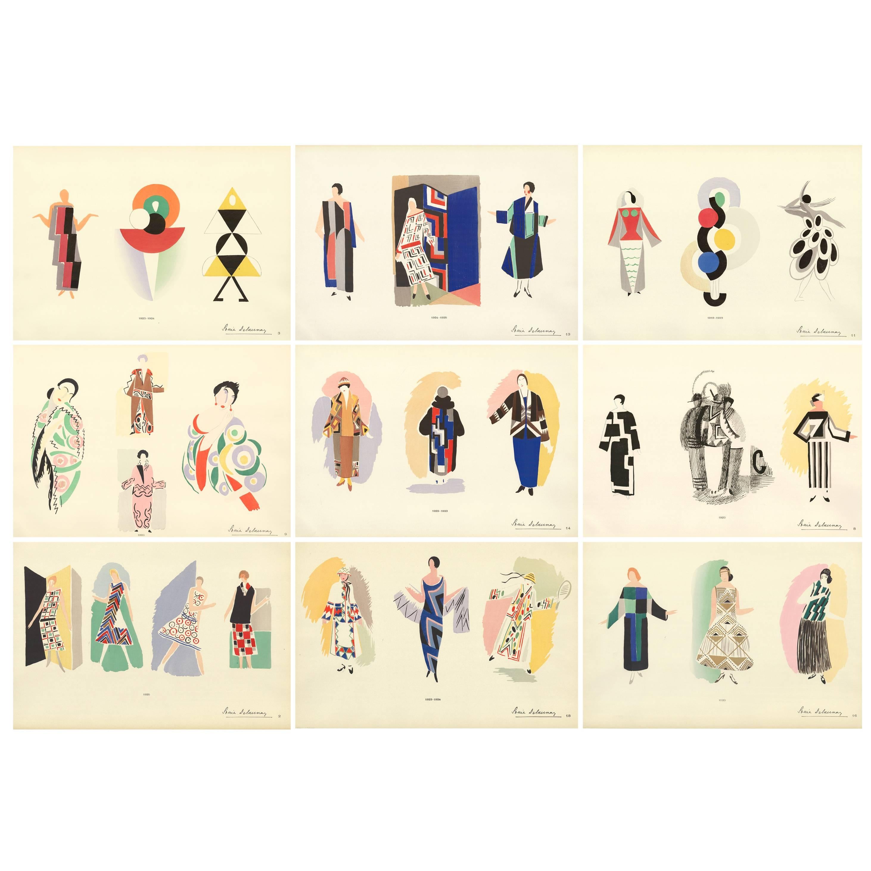 Sonia Delaunay, "Ses Peintures, Ses Objets, Ses Tissus Simultanes, Ses Modes" For Sale