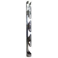 Tall Abstract Modernist Aluminium Sculpture
