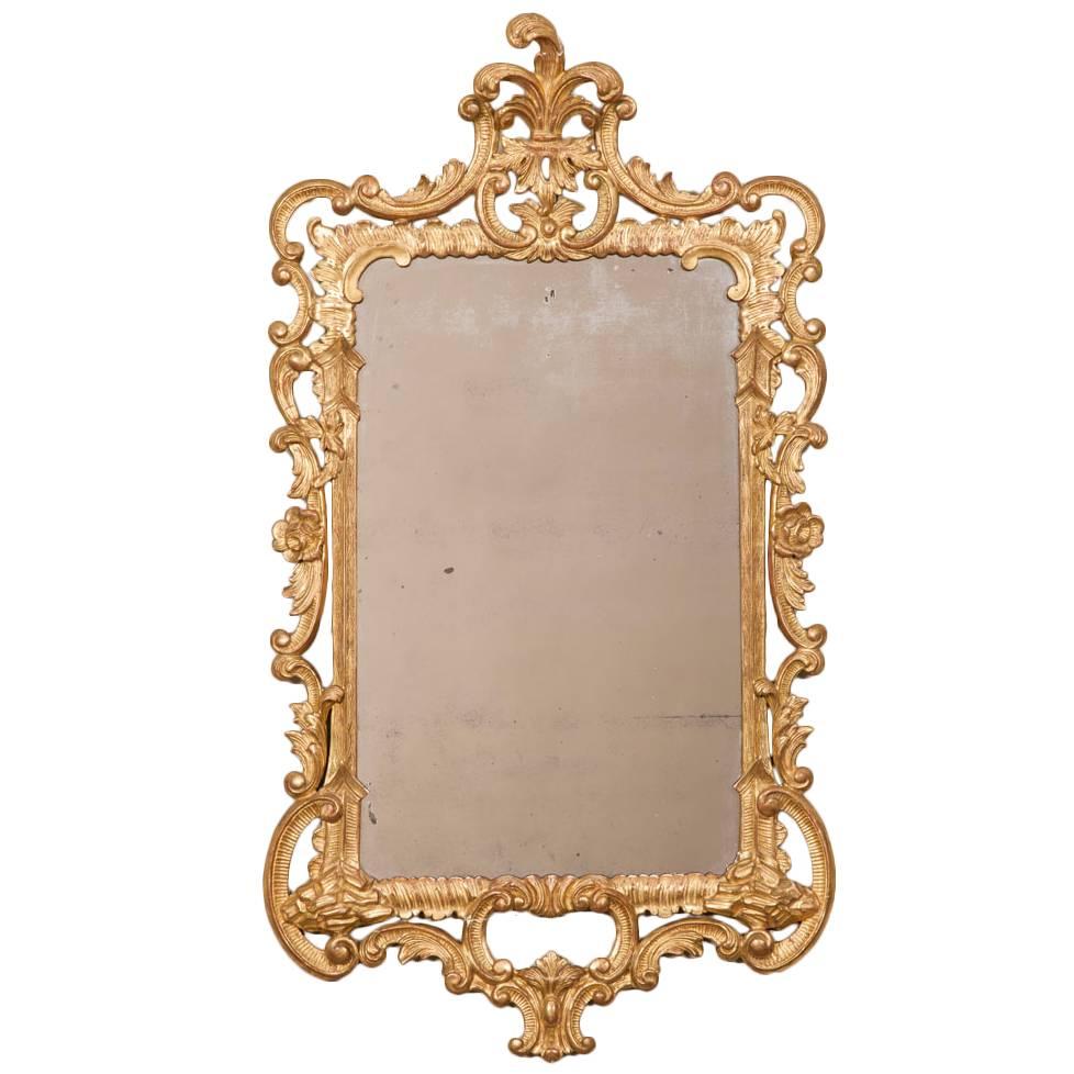 George III Rectangular Mirror For Sale