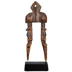 19th Century Tribal Dogon Heddle Pulley 5
