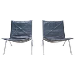 Pair of Original Kold Christensen PK22 Chairs Pair of Original Kold Christensen PK22 Chairs