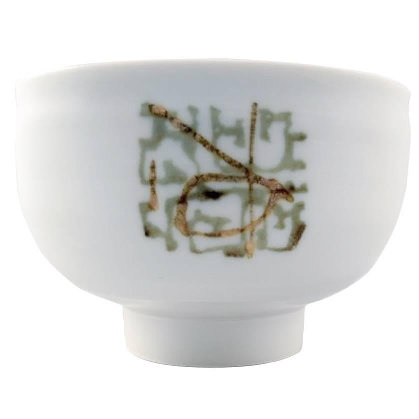 Unique Royal Copenhagen Ceramic Bowl by Nils Thorsson