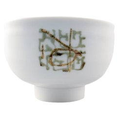 Ciotola unica in ceramica Royal Copenhagen di Nils Thorsson