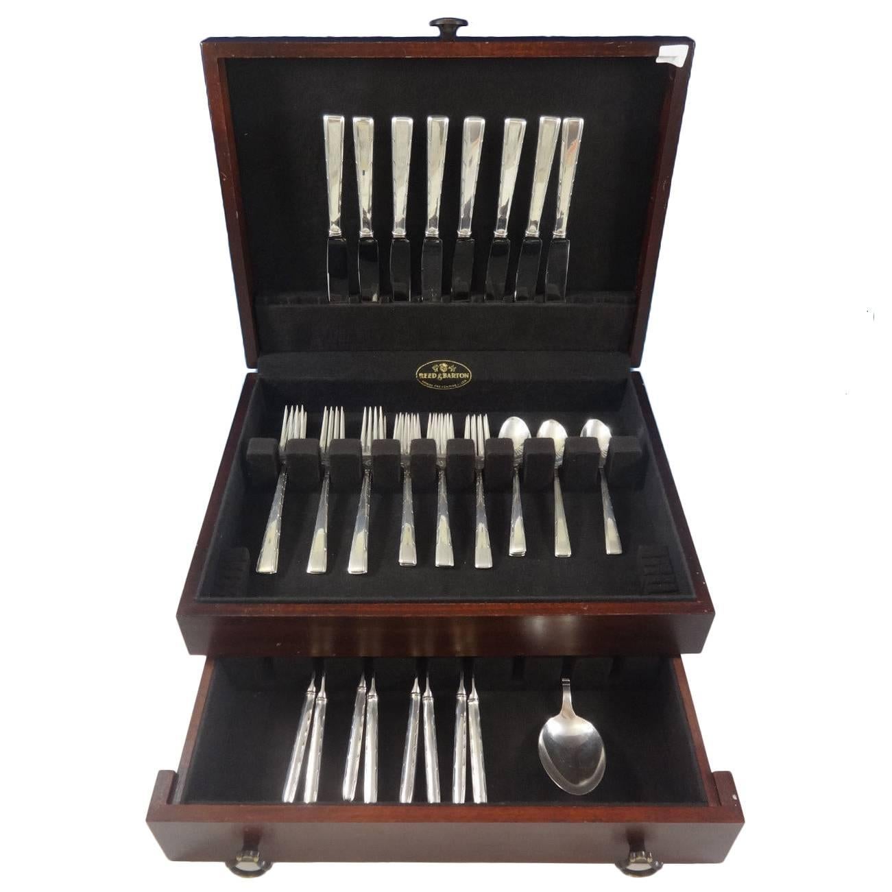 Horizon by Easterling Sterling Silver Flatware Set for Eight Service 41 Pieces