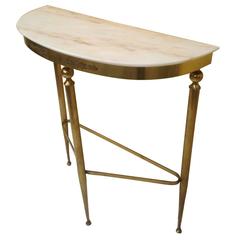 Late 1950s French Neoclassical Style Small Console