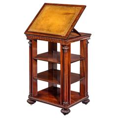 Small Late Regency Open Library Bookcase Attributed to Gillows