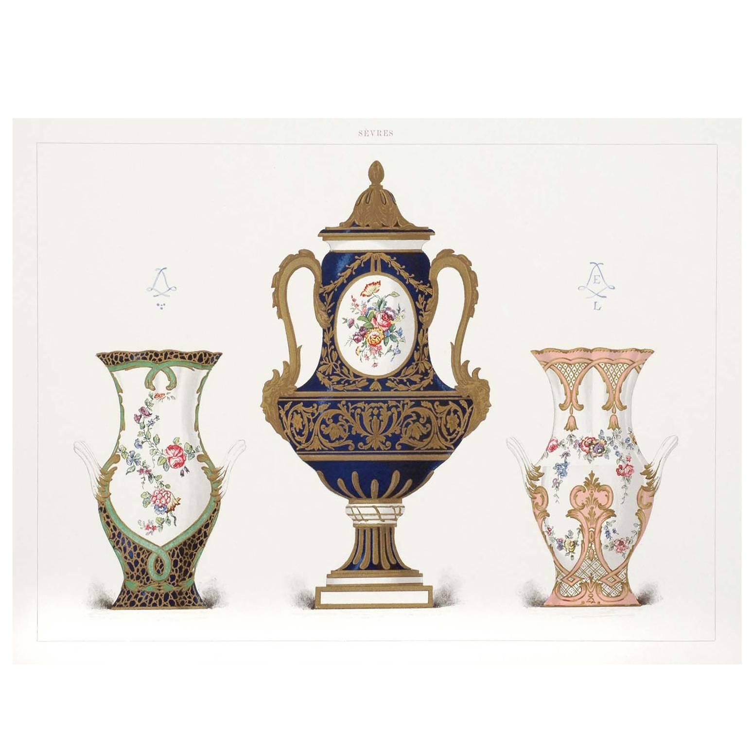 Sèvres Porcelain, 1892 For Sale