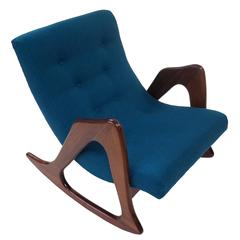 Adrian Pearsall Walnut Rocker