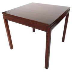 Danish Modern Walnut Side Table by Jens Risom