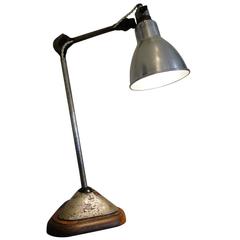 Antique Gras Ravel Lamp Model 206 Original Oak 